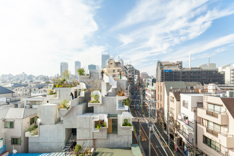 日本丰岛区住宅和画廊综合建筑外部实景图 (2)