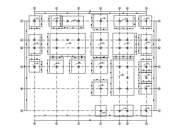 系统化学习建筑施工图资料下载-倒L型框架建筑图结构图计算书（7000平米左右）