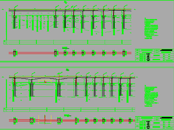 简支变连续箱梁设计图资料下载-双线无砟轨道铁路区间桥梁设计图275张CAD（简支箱梁、预应力连续箱梁）