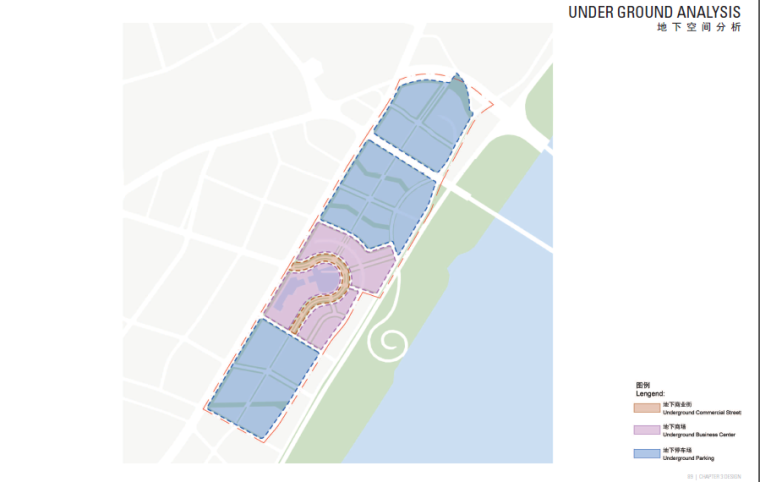 【湖北】武汉知名地产城市花园后期地块城市概念设计方案文本-地下停车空间分析