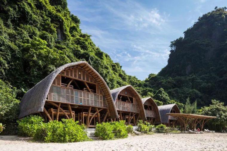 著名建筑师建筑物资料下载-岛屿上的度假屋，是建筑师的环保意识