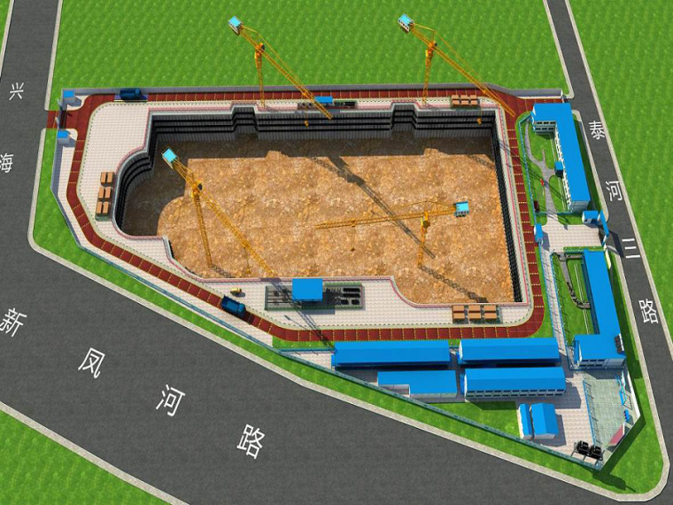 北京项目临建施工方案资料下载-[北京]科研楼项目临建施工方案（40页）