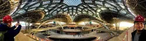 北京航站楼结构设计资料下载-[钢结构·资讯]北京新机场主航站楼封顶封围2019年10月试运行