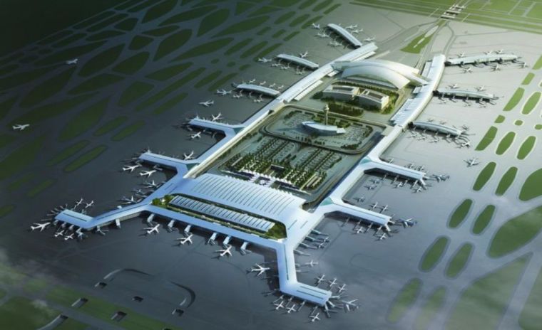 广州白云国际机场工程资料下载-漫谈金属屋面的建筑设计应用（1）——广州新白云国际机场航站楼