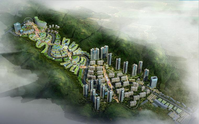 绿化景观设计方案设计说明资料下载-[陕西]错落高层塔楼式城市综合体建筑设计方案文本