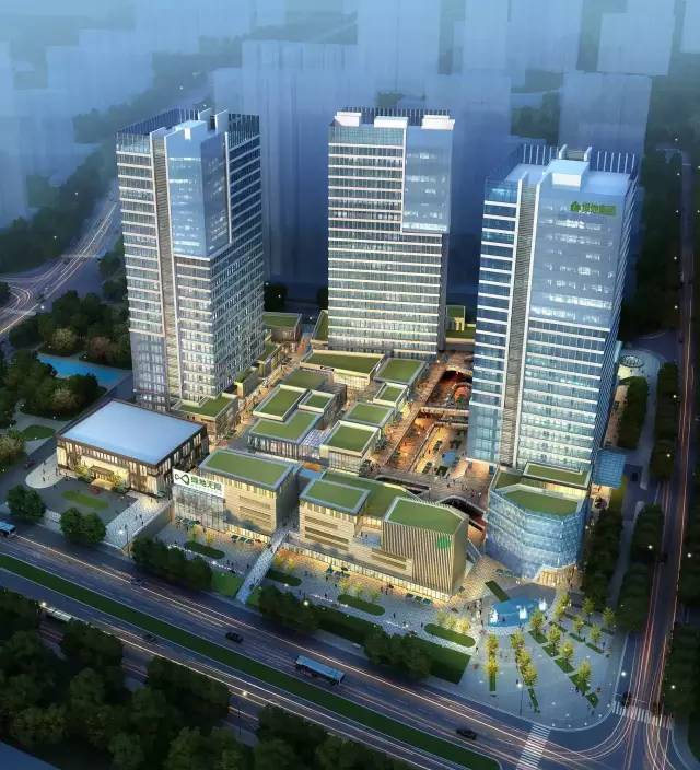 成都恒大华置广场模型资料下载-商业建筑空间模型如何建构？