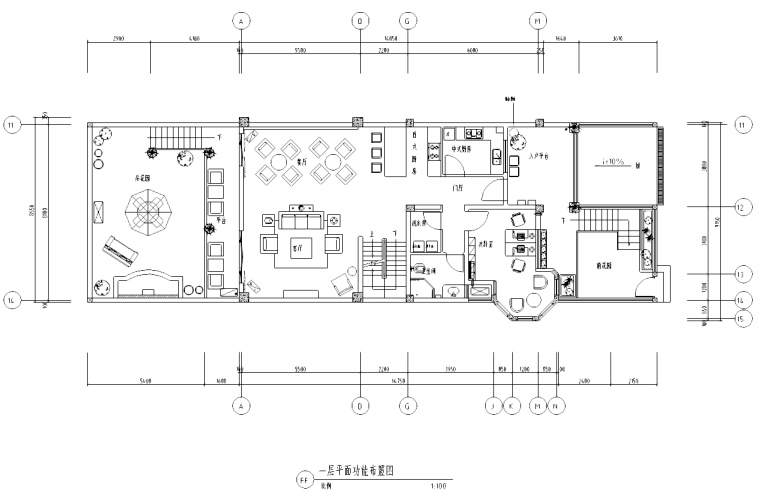 后花园设计施工图资料下载-[四川]雅安某三层现代风格别墅设计施工图