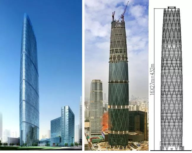 超高层不止框筒--斜交网格结构 Diagrid Structure_33