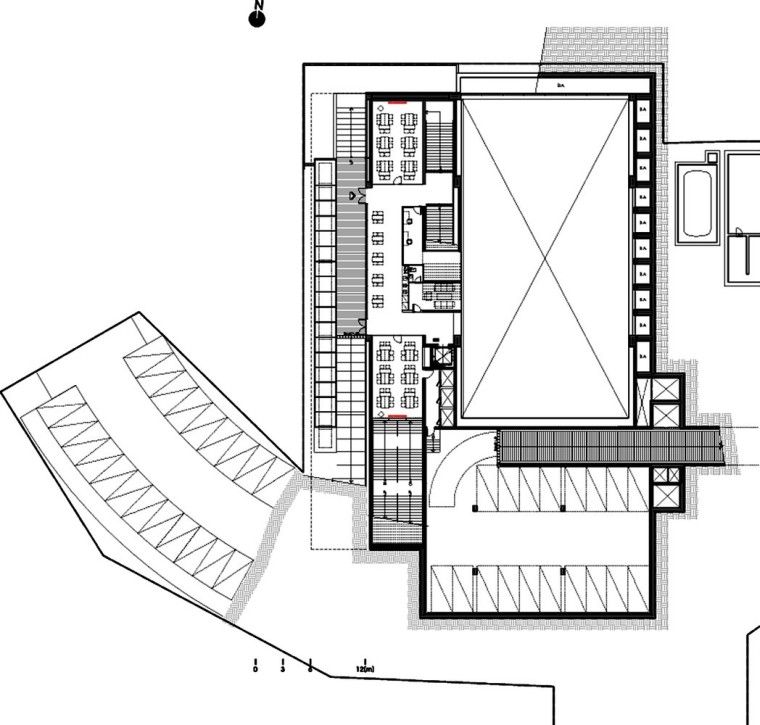 九桥会堂 ——停车场与屋面的无缝融合 / D·Lim Architects_21