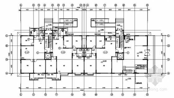 广东6层框架结构住宅计算资料下载-某6层住宅给水排水施工图