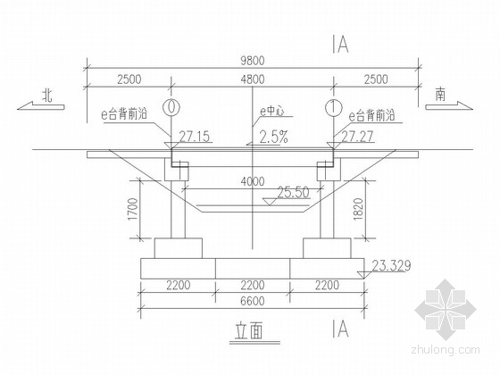 现浇混凝土简支板资料下载-长4.8m宽13.2m简支现浇实体板桥施工图（23张）