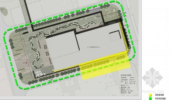 [上海]现代风格小儿外科医学中心楼和市血液中心建筑设计方案文本-现代风格小儿外科医学中心楼分析图