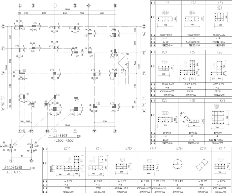 欧式三层坡屋顶独栋别墅庭院建筑施工图-屏幕快照 2019-01-23 上午11.41.33