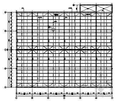 建筑结厂房钢架图资料下载-上海某门式钢架厂房结施图