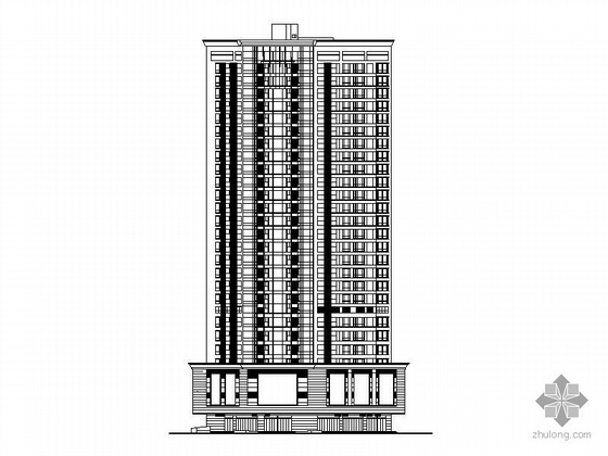 16层住宅楼建施资料下载-[深圳]某三十层住宅楼建筑施工图