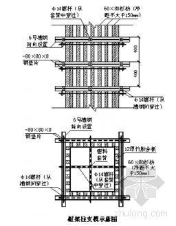 四层综合楼支模架施工方案资料下载-湖南省某综合楼及会所地上工程模板施工方案