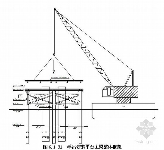 [山东]海湾大桥钻孔灌注桩基础施工方案（海上作业）- 