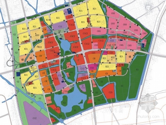 滨海城市小区景观规划资料下载-[浙江]滨海城市经济新区景观规划设计方案