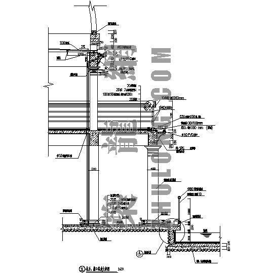 欧式亭建筑施工详图-3