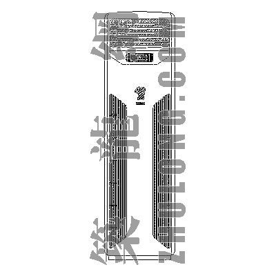 空调机cad图块资料下载-空调006