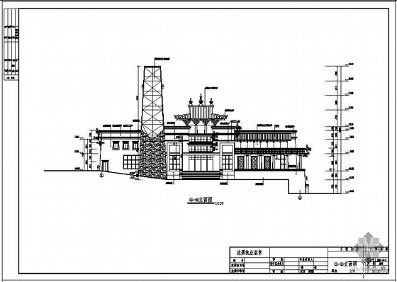 钢结构夹层结构设计图资料下载-某公司钢结构展厅建筑结构设计图