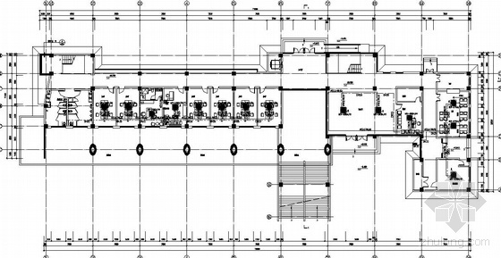 广西综合楼建施结施图资料下载-广西某学院综合楼空调通风图