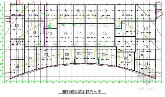 地下室底板钢筋绑扎搭接长度资料下载-[北京]火车站地下室底板钢筋施工方案