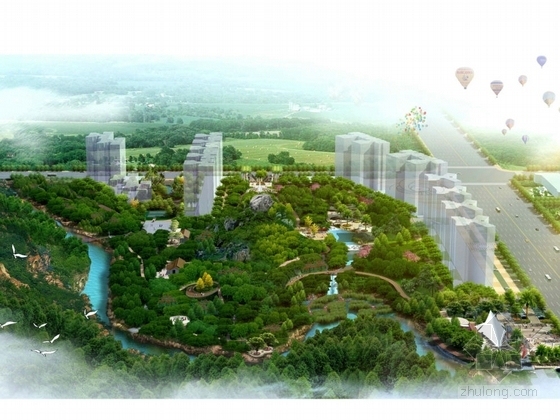 [深圳]居住区周边公园景观设计方案-图9