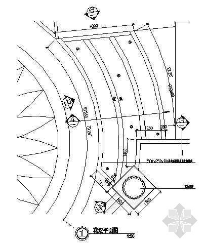 层叠式花坛详图-3