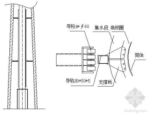 240米钢烟囱钢内筒气顶法施工方案- 