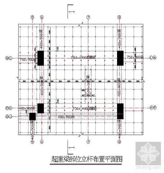 拱桥支模架专项方案计算书资料下载-武汉某大学实验楼超重超高模板施工方案