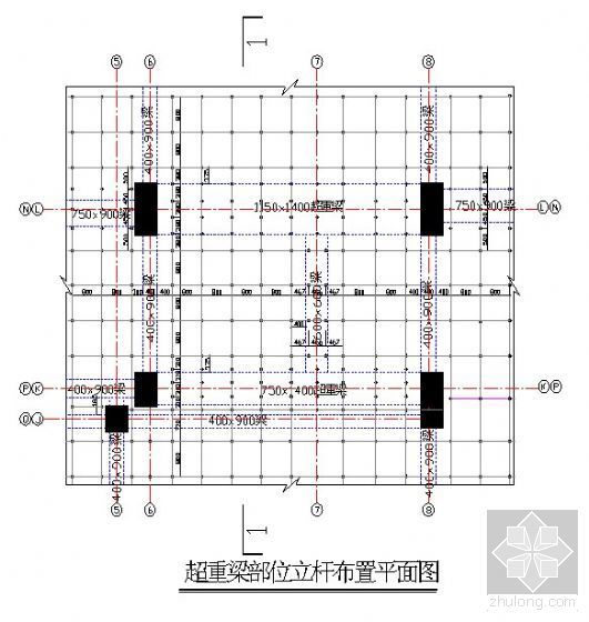 石河子医药综合实验楼资料下载-武汉某大学实验楼超重超高模板施工方案