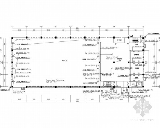 双龙戏珠DWG图纸资料下载-[内蒙古]卷烟厂成品库弱电设计图纸（甲级设计院）