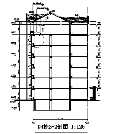 高层框剪结构学生公寓全套施工图