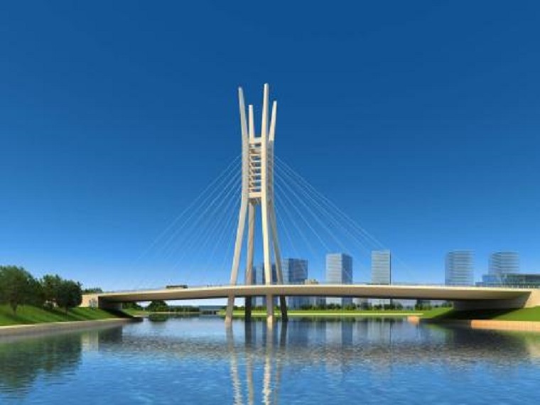 绿化桥施工方案绿化桥资料下载-双塔双索面PC斜拉桥施工方案