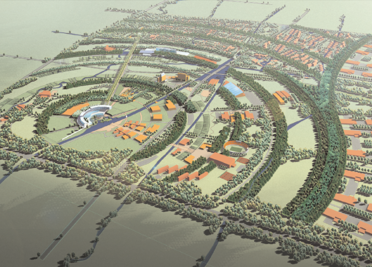 园区规划设计CAD资料下载-[上海]国际医学园区规划设计方案文本