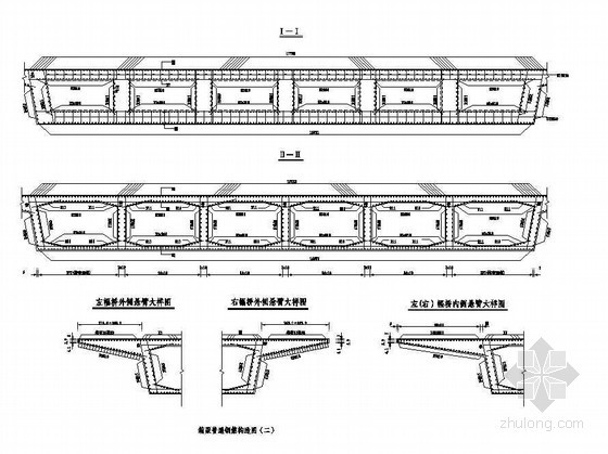 现浇箱梁45m资料下载-45m现浇预应力混凝土简支箱梁普通钢筋构造节点详图设计