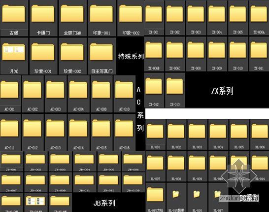 双开玻璃门3d模型资料下载-TATA门系列