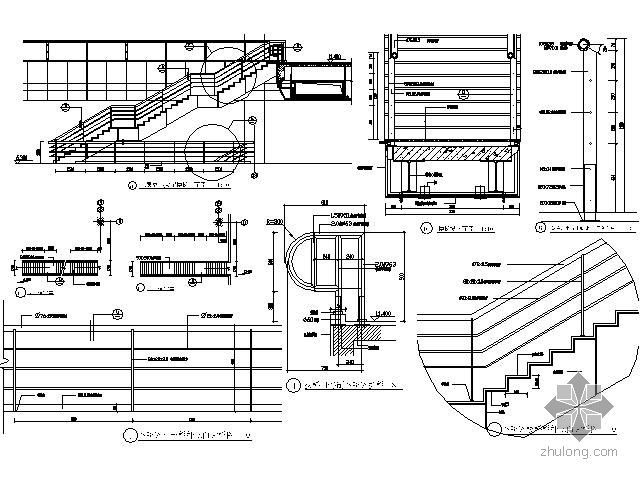 楼梯不锈钢栏杆详图资料下载-机场不锈钢栏杆大样