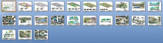 [上海]天然景观河道住宅小区景观设计方案-总缩略图 