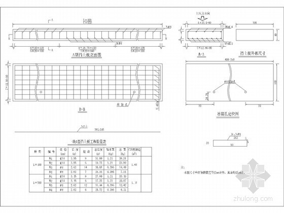 桩板式挡土墙资料下载-[四川]高速公路桩板式挡土墙设计图