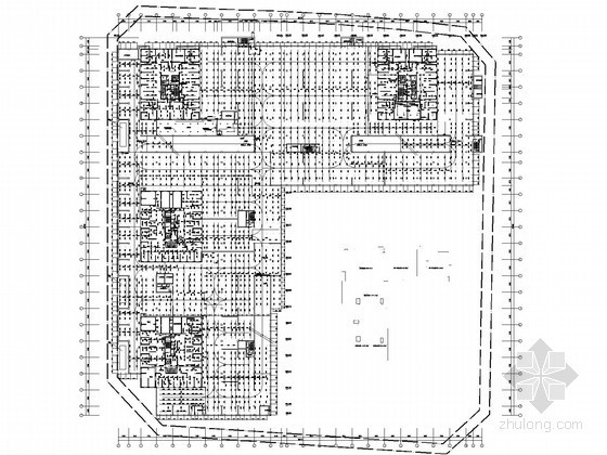 地下室施工图全套资料下载-大型地下室给排水全套施工图