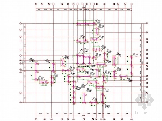 冲孔灌注桩资料下载-住宅楼冲孔灌注桩基础施工图