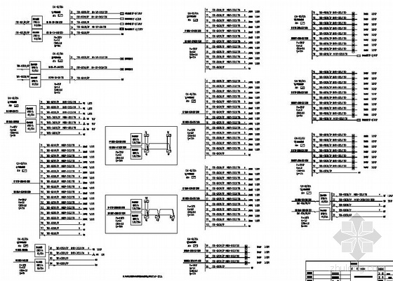 武汉某大型客运站主站房电气图纸-4