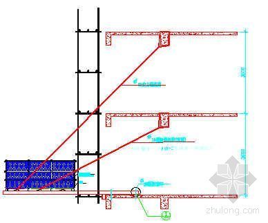 电梯井道卸料平台施工方案资料下载-某工程卸料平台施工方案（悬挑钢平台）