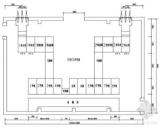 35KV变电所电气接线图资料下载-某化工厂35kV总降变电所的毕业设计