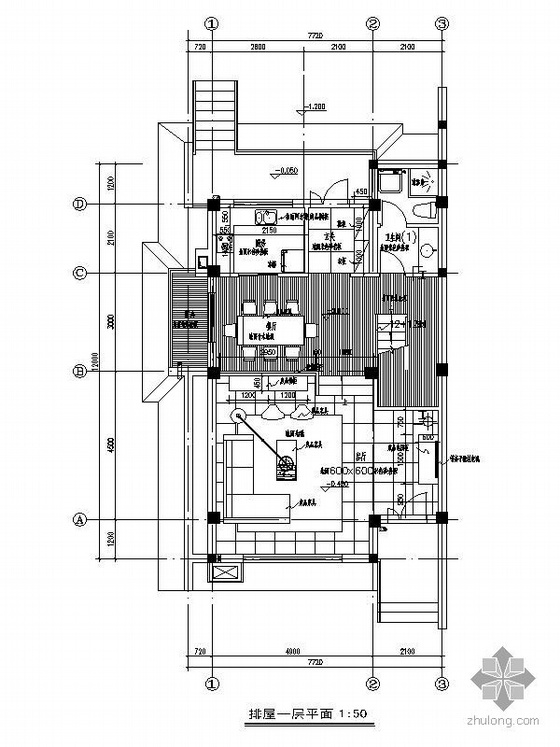 cad衣柜剖立面资料下载-三层排屋A-B型室内设计装修图