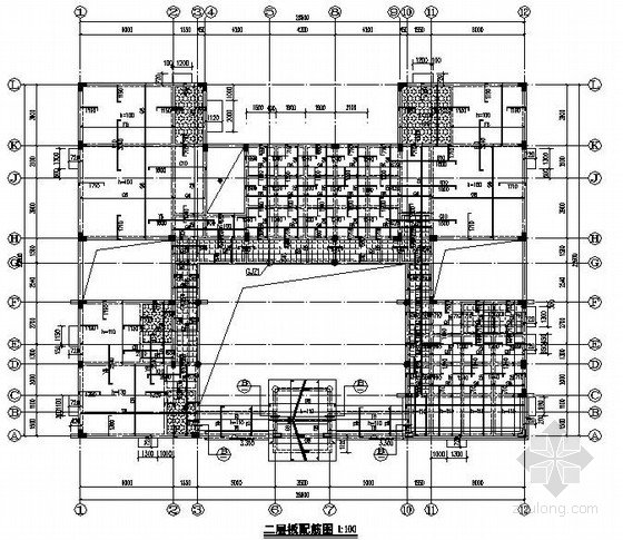 组合式四合院建筑施工图资料下载-三层框架结构四合院结构施工图
