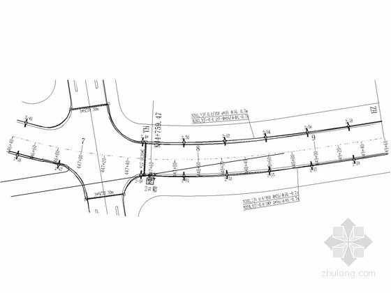 市政道路照明工程设计说明资料下载-[四川]市政道路照明工程电气施工图纸（含控制原理图）
