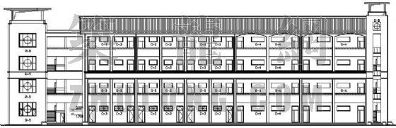 贵州省教学楼建筑施工图纸资料下载-某实用的教学楼建筑施工图